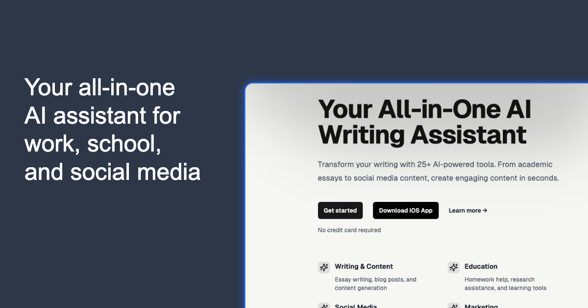TextSpell AI Writer Copywriting Software